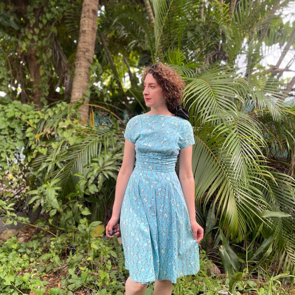 1950s vintage dress